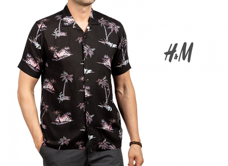 پیراهن هاوایی H&M