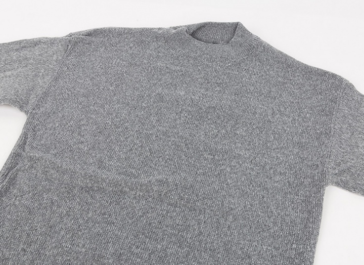 بافت یقه گرد مردانه