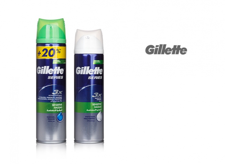 فوم و ژل اصلاح مردانه Gillette