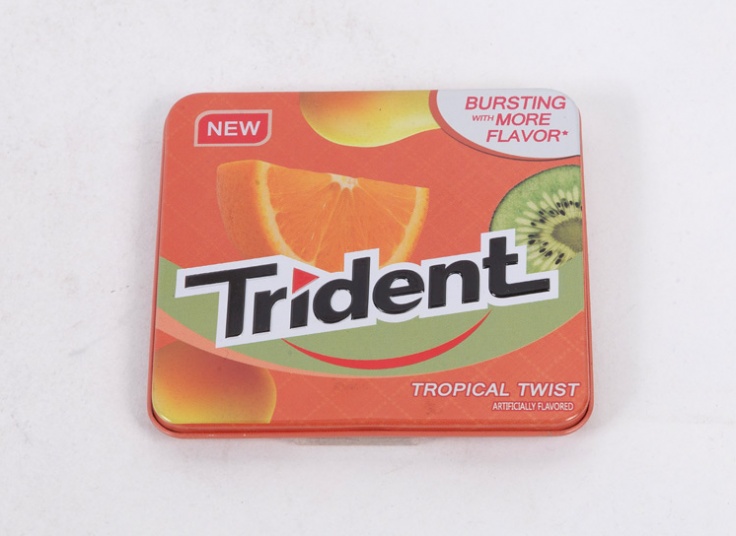 آدامس Trident جعبه فلزی