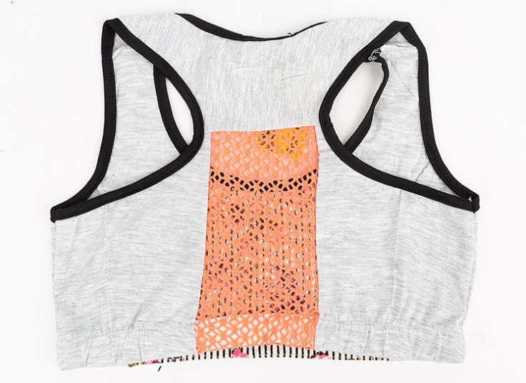 نیم تنه گل دار زنانه