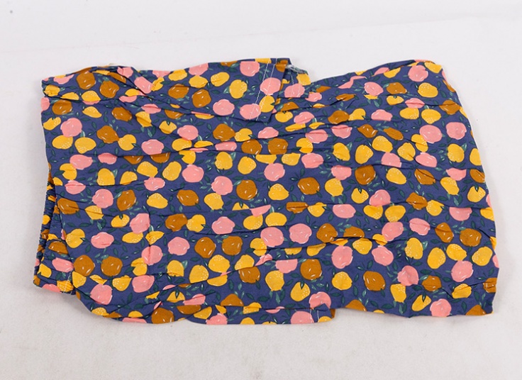 شلوار نخی گلدار PR