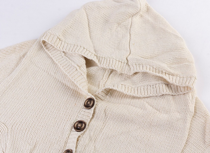 ژاکت بافت زنانه کلاه دار