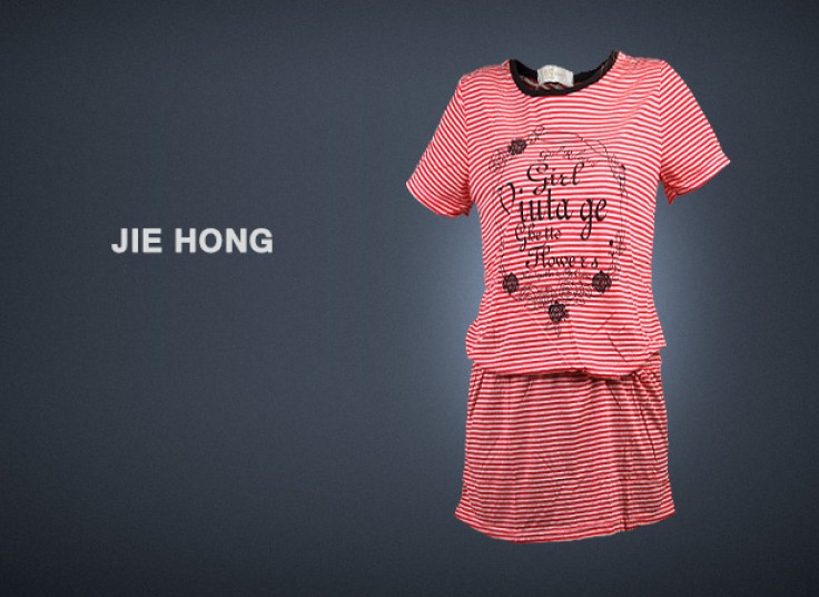 پیراهن زنانه راه راه JIE HONG