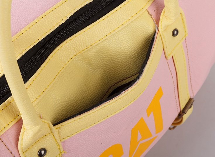 ساک دستی چرمی طرح CAT