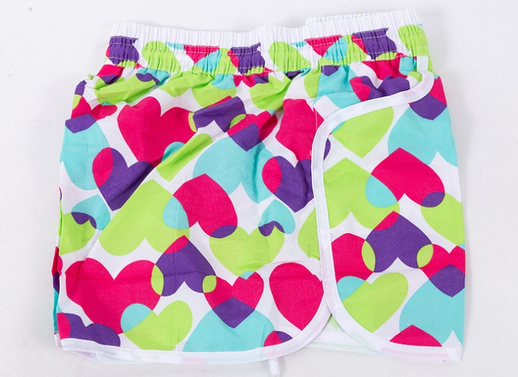 شلوارک زنانه طرح هاوایی