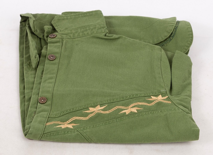 مانتو پاییزه کتان