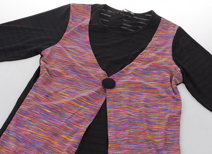 تونیک آستین بلند زنانه Multi Color