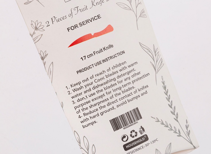 چاقوی آشپزخانه COOK مدل لیزری