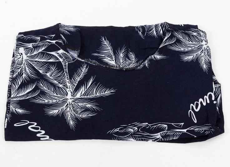 بلوز نخی سایز بزرگ جیب دار