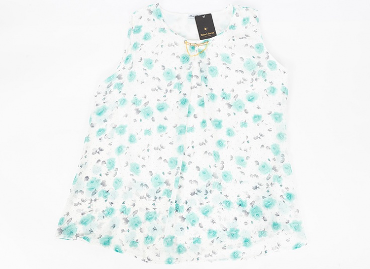 تاپ طرح دار حریر زنانه