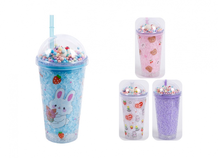 لیوان اسموتی چراغدار فانتزی