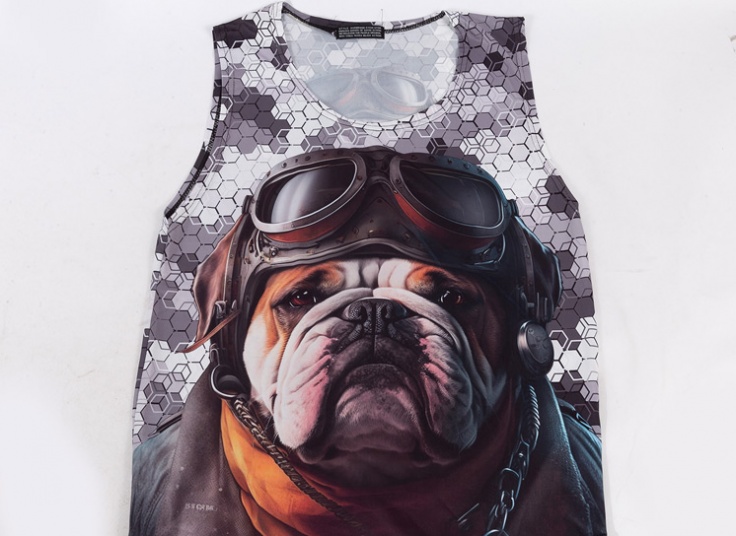 رکابی طرحدار مردانه