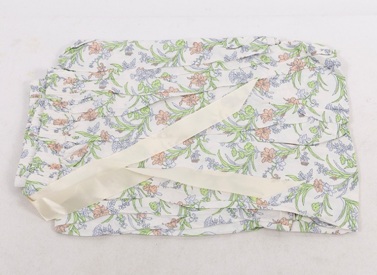 شلوار نخی گلدار PR