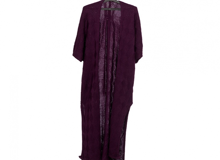 مانتو بافت زنانه جلو باز