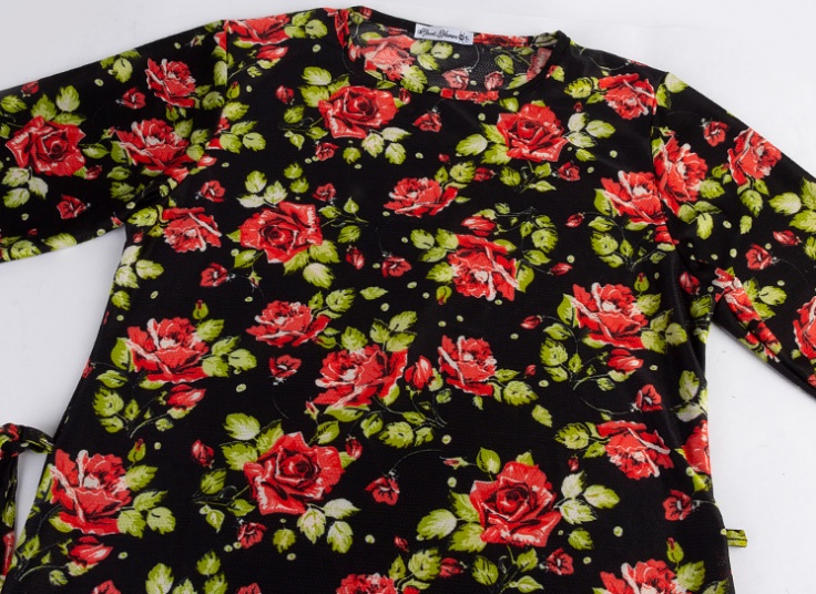 بلوز زنانه گیپوردار Flower