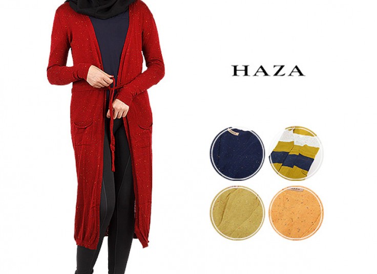 مانتو جلوباز بهاره HAZA