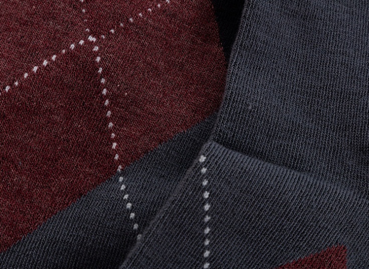 جوراب ساقدار مردانه imash طرح اسکاچ