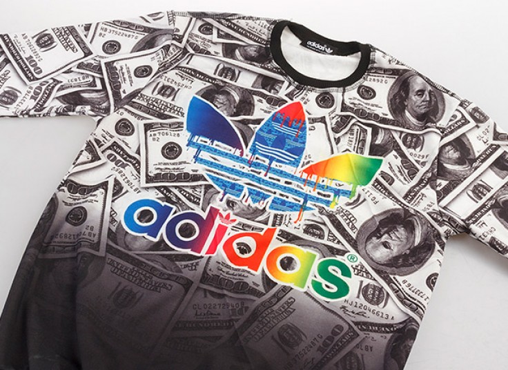 بلوز آستین بلند مردانه طرح adidas