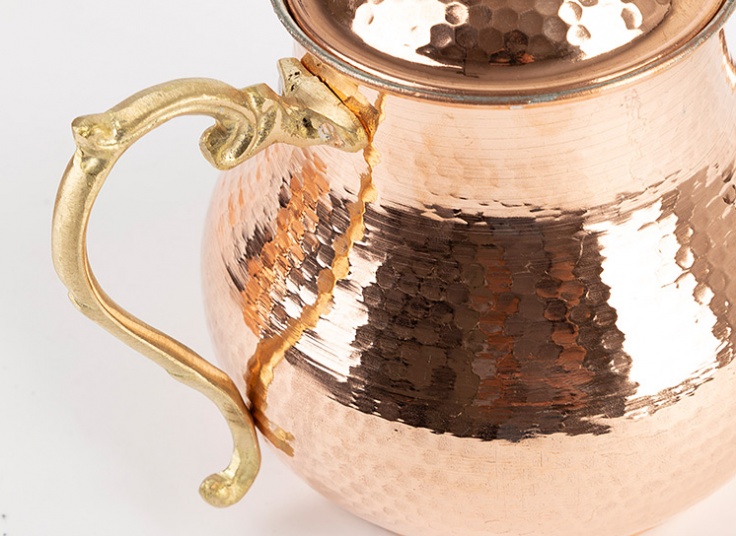 کتری و قوری مسی