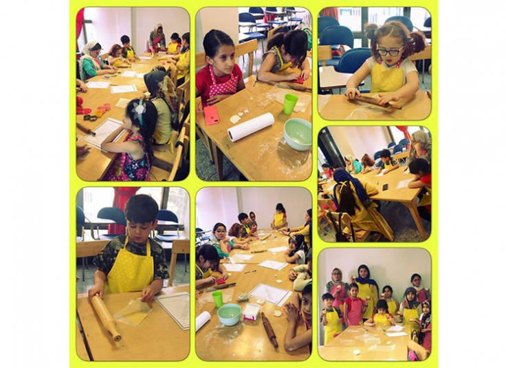 آموزش کوکی ویژه کودکان در سرای محله زرگنده