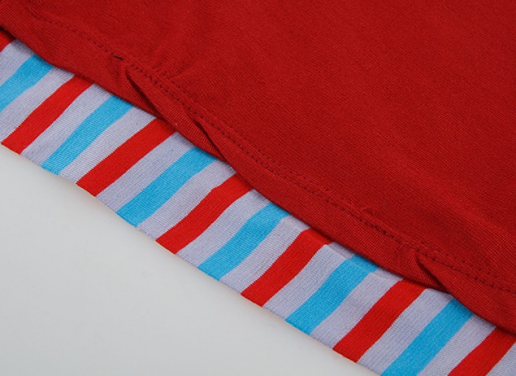 تاپ و شلوارک زنانه راه راه