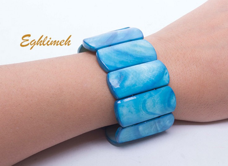 دستبند صدف طبیعی eghlimeh