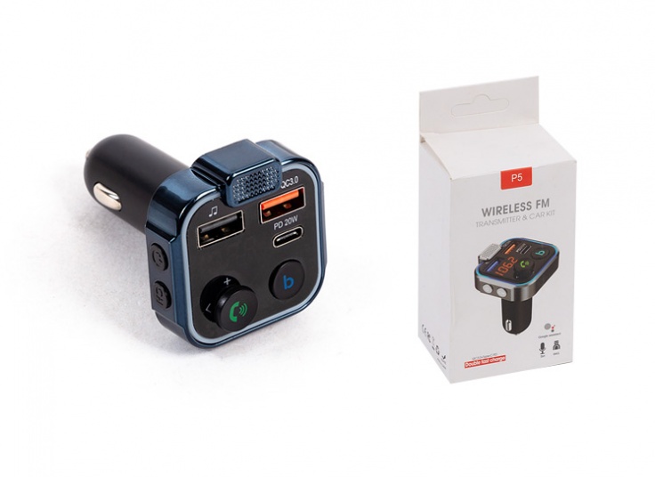 شارژر فندکی و FM Player مدل P5