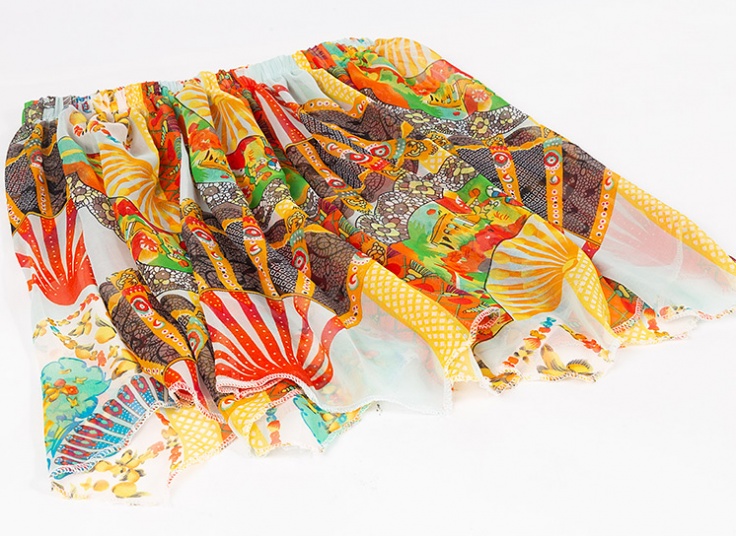 دامن کوتاه حریر