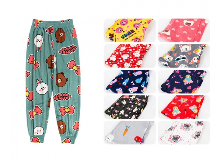 شلوار مخمل دخترانه