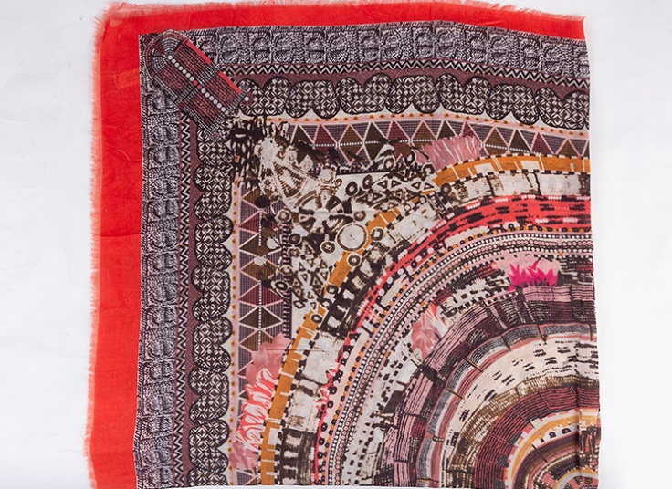 دو مدل روسری قواره دار