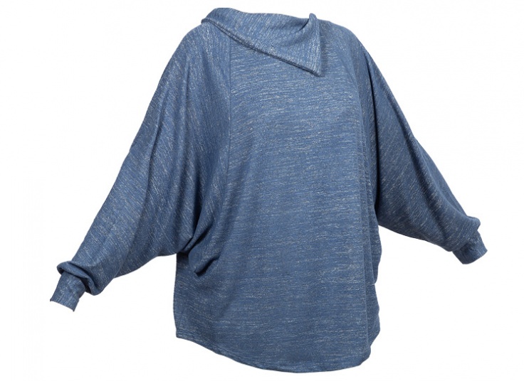 بلوز زنانه آستین خفاشی