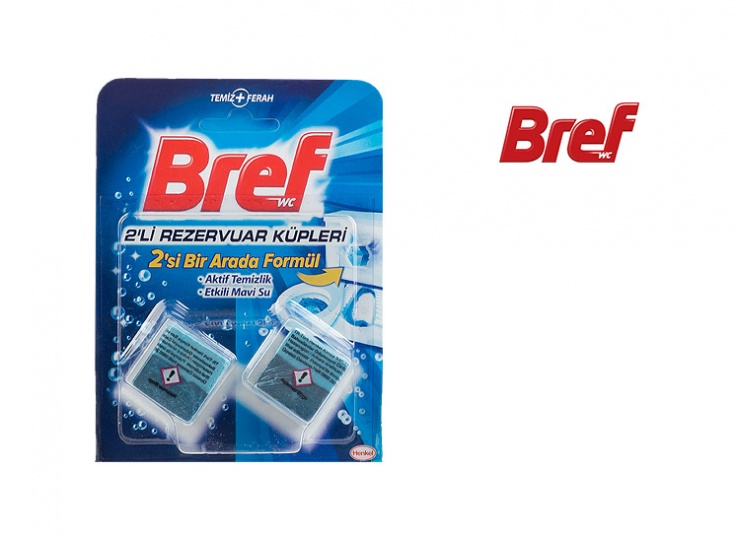 قرص توالت فرنگی و فلاش‌تانک Bref