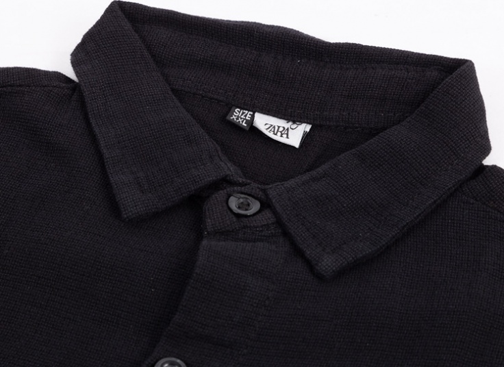 پیراهن مشکی لینن مردانه ZARA