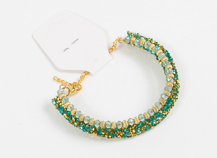 دستبند طرح کریستال