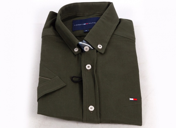 پیراهن آستین کوتاه مردانه Tommy