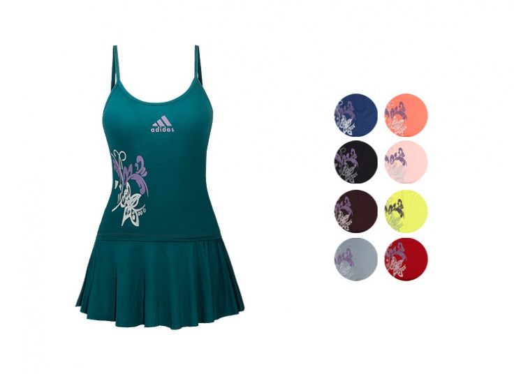 ست تاپ و دامن تنیسی طرح adidas