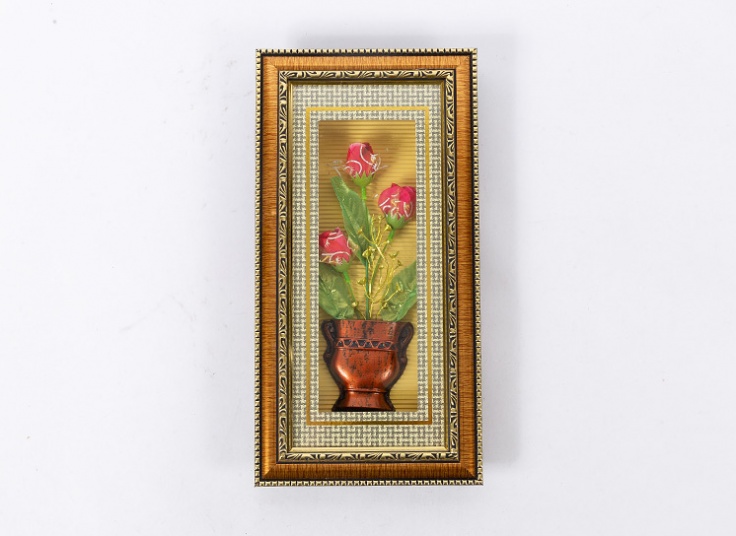 قاب دکوراتیو طرح گل