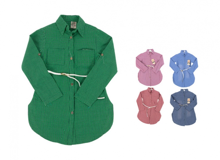 مانتو چهارخانه دخترانه