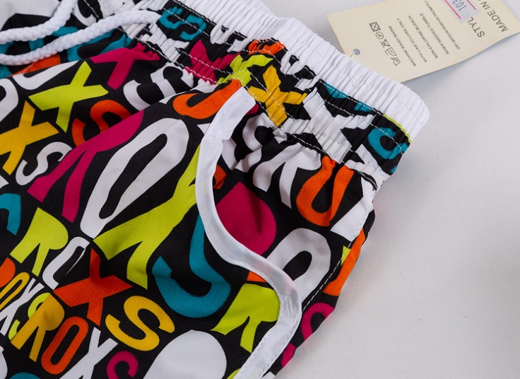 شلوارک زنانه طرح هاوایی