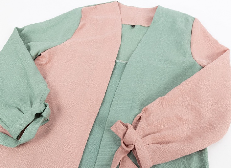 مانتو دو رنگ زنانه