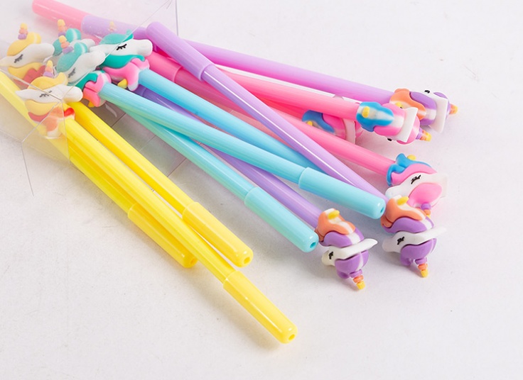 پک 12 عددی روان نویس طرح Unicorn