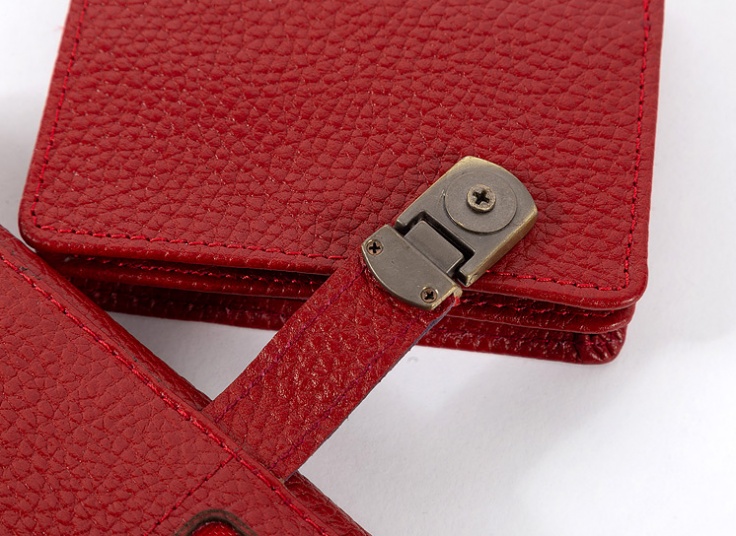 ست کیف پول و جاکارتی زنانه چرم