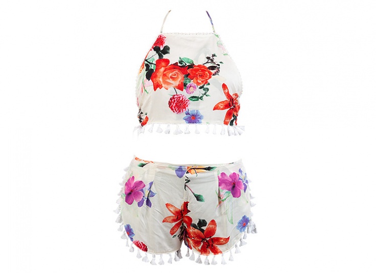 ست تاپ و شورتک زنانه