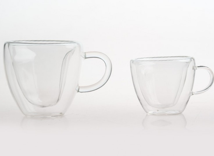 فنجان قلبی دوجداره