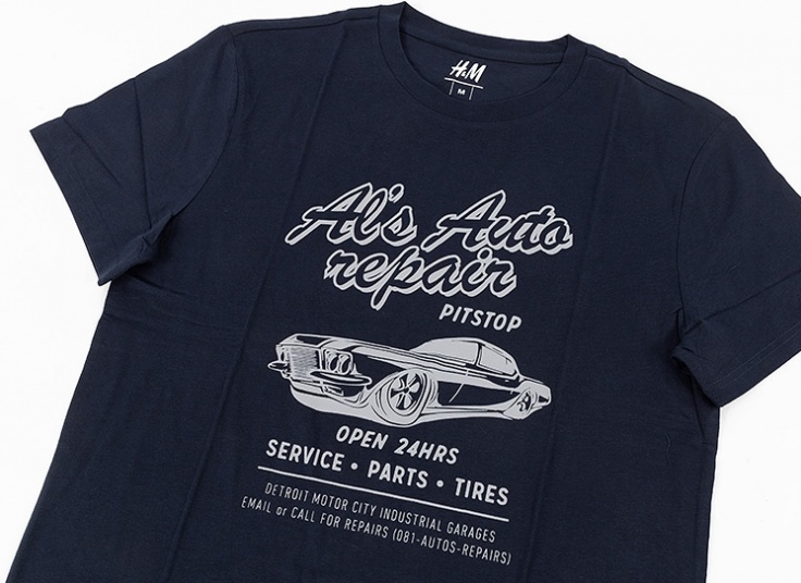 تیشرت مردانه H and M