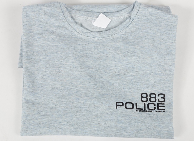 تیشرت ساده آستین بلند طرح POLICE