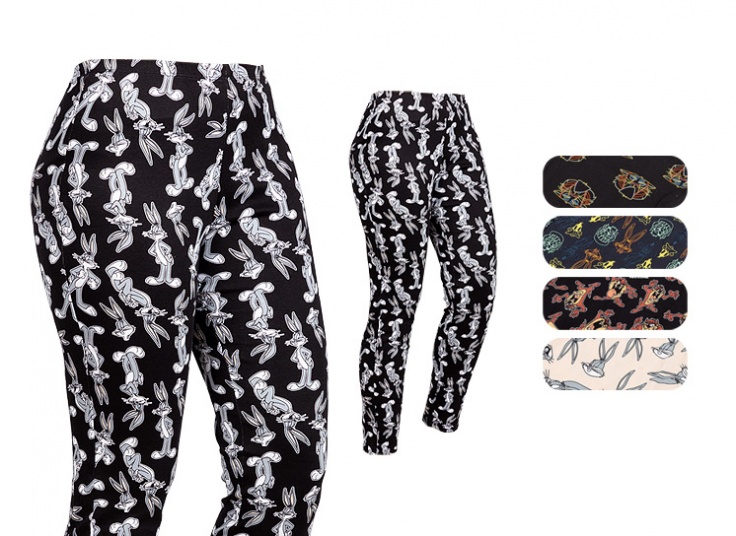 شلور راحتی زنانه کارتونی