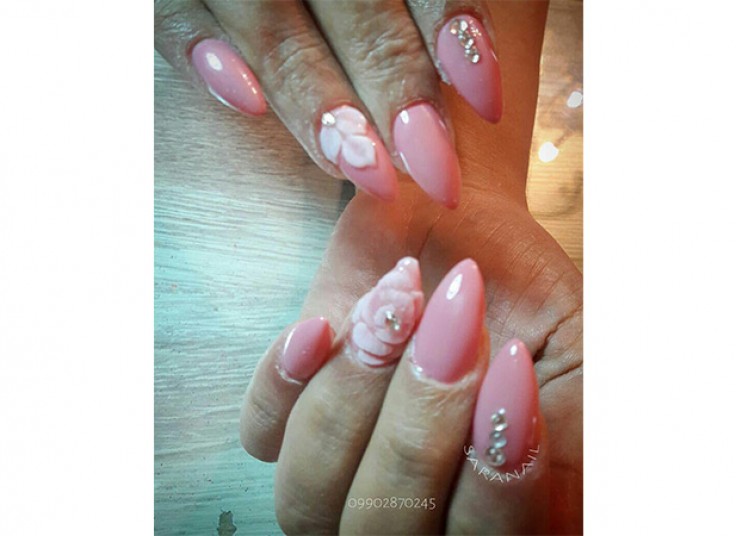 آموزش کاشت ناخن سارا نیل