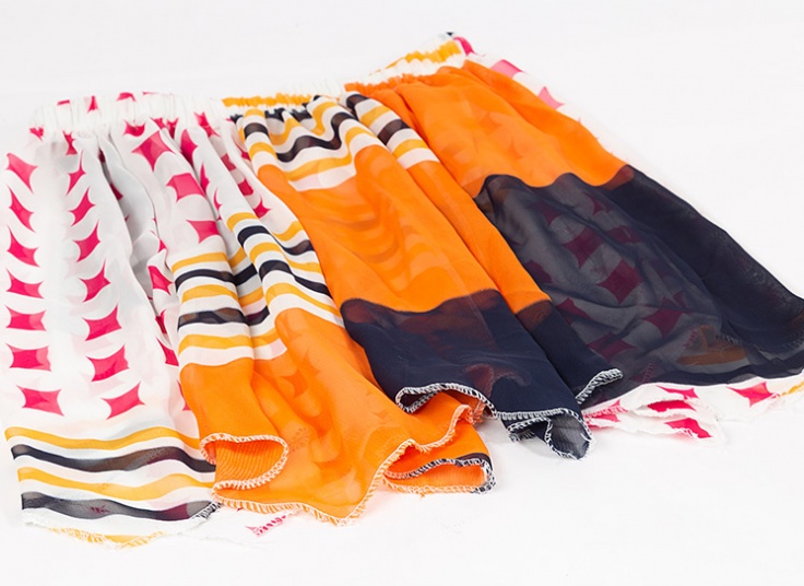 دامن کوتاه حریر